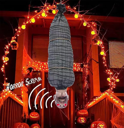 Viseća horor figura – Uzbudljiva Halloween dekoracija sa svjetlom i zvukom