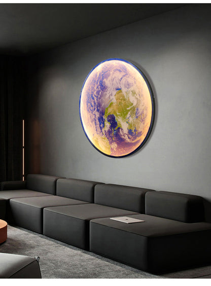 Luna 3D stropna lampa – Magična atmosfera i toplo svjetlo