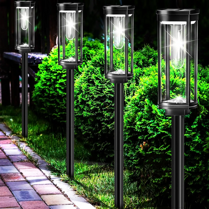 EcoGlow solarna svjetiljka – Otporna na vremenske uvjete vanjska rasvjeta s toplim LED svjetlom