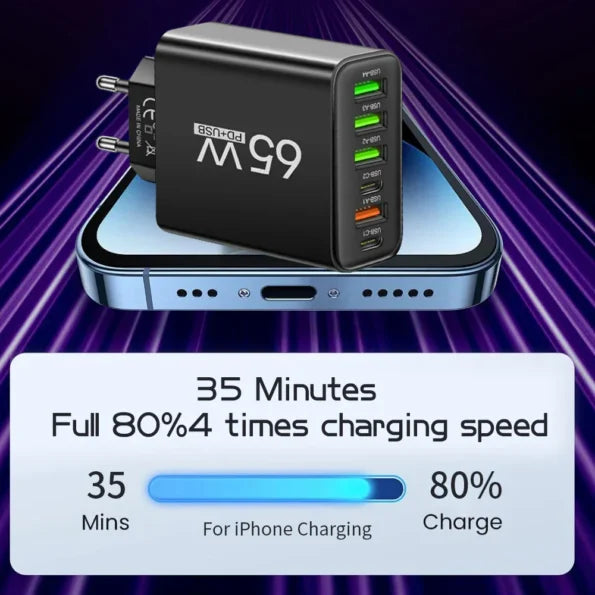 ChargePro multi USB punjač – brzo i sigurno za dom i putovanja