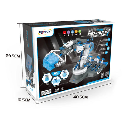 Hidraulički robotski ruka set – 3-u-1 obrazovna igračka