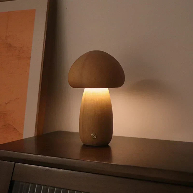 Paddenstoel stolna lampa – Topla LED rasvjeta s upravljanjem dodirom