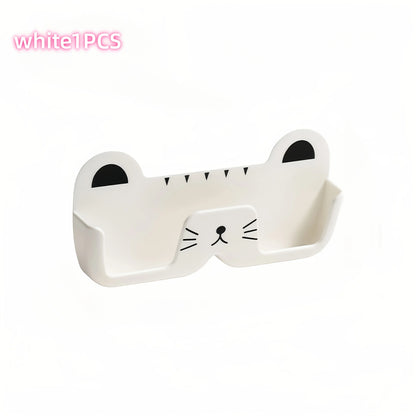 Wandhalter für Brillen im Katzen-Design
