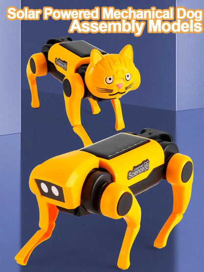 Obrazovni solarni robotski set – 2-u-1 konstruktor za psa i mačku