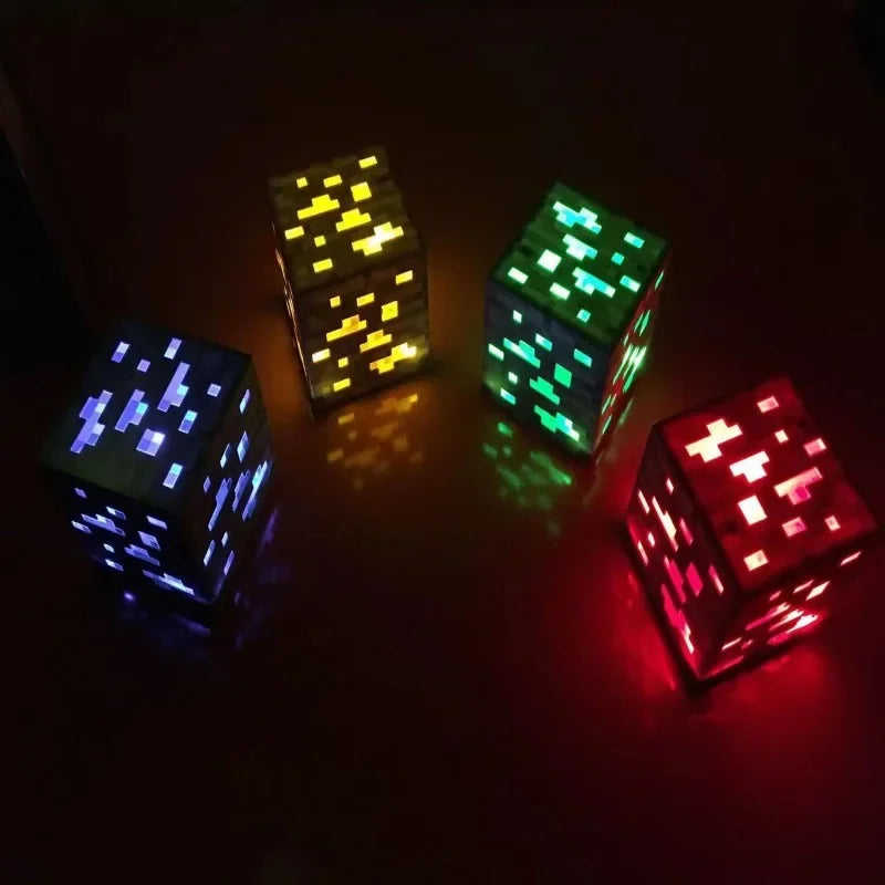 Razigrane LED blok lampe – Kreativno osvjetljenje za igrače