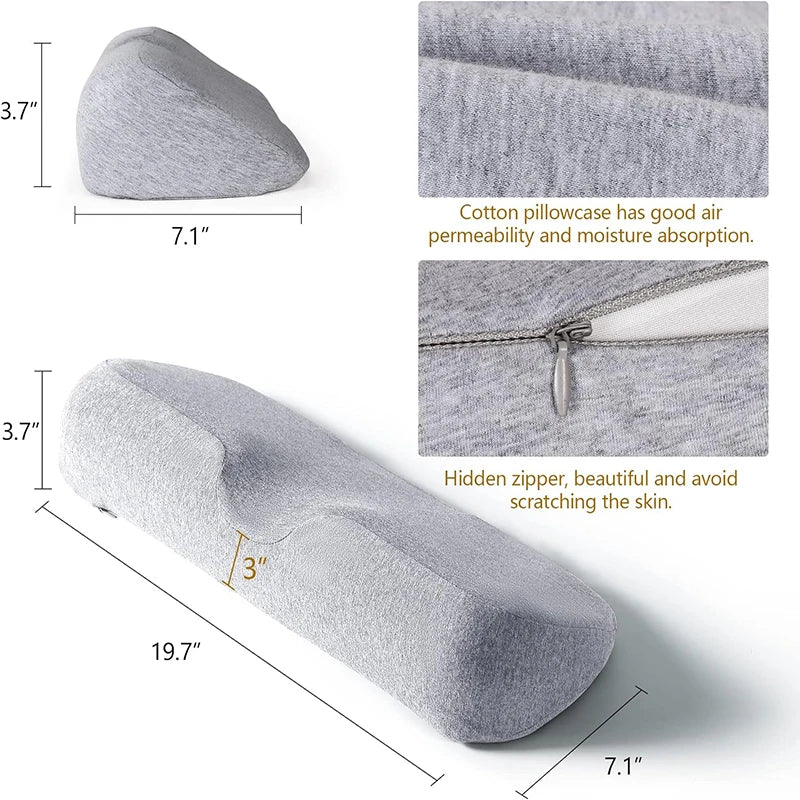 Almohada cervical ergonómica para tumbarse