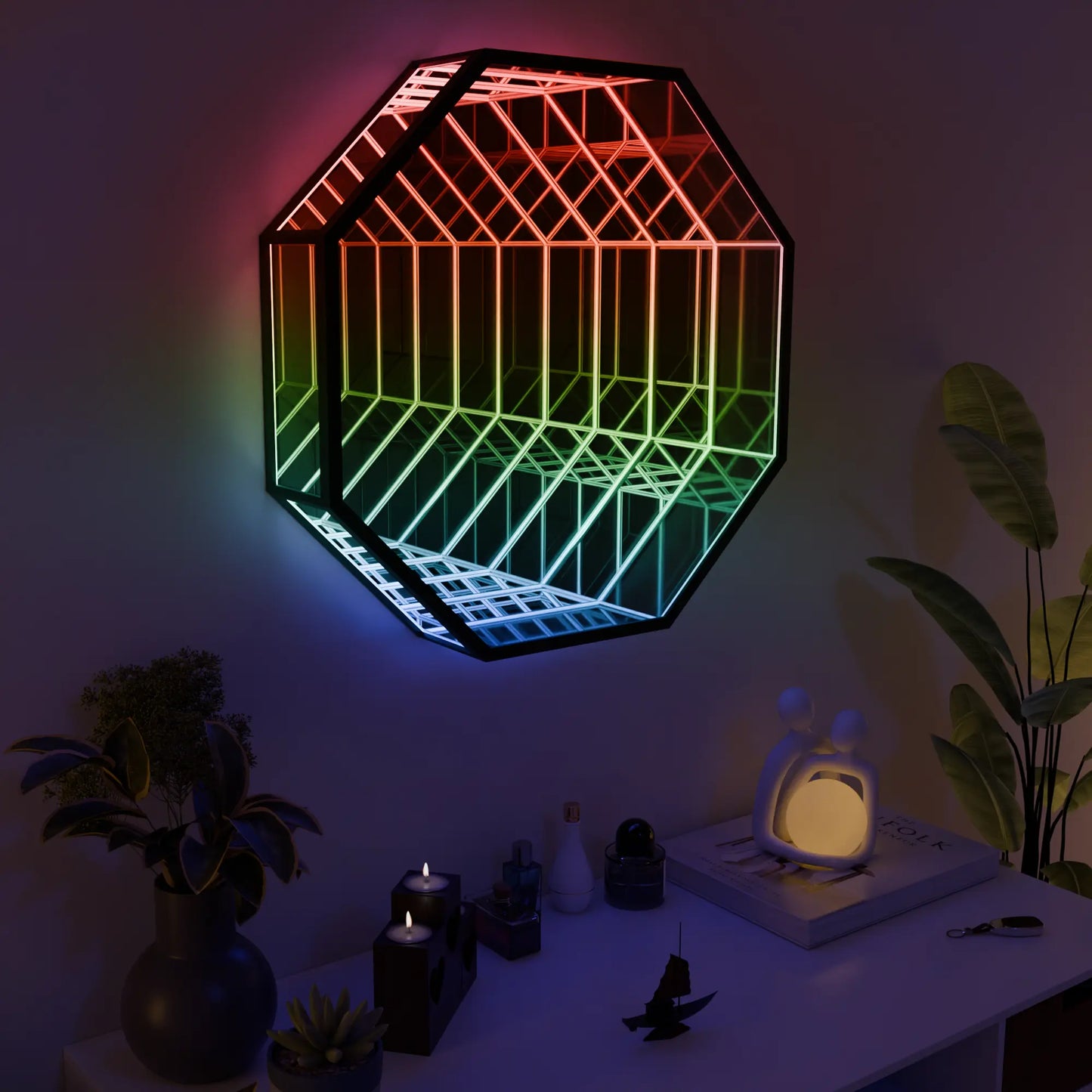 Spectrum lampa – Kreativna zidna svjetiljka za moderan interijer