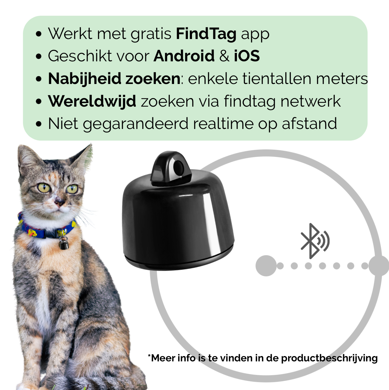 PetTrace mini tracker – Bluetooth uređaj za praćenje za mačke, pse i male kućne ljubimce