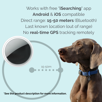 TrackMate pronalazač kućnih ljubimaca – Bluetooth tracker protiv gubitka za ljubimce i predmete
