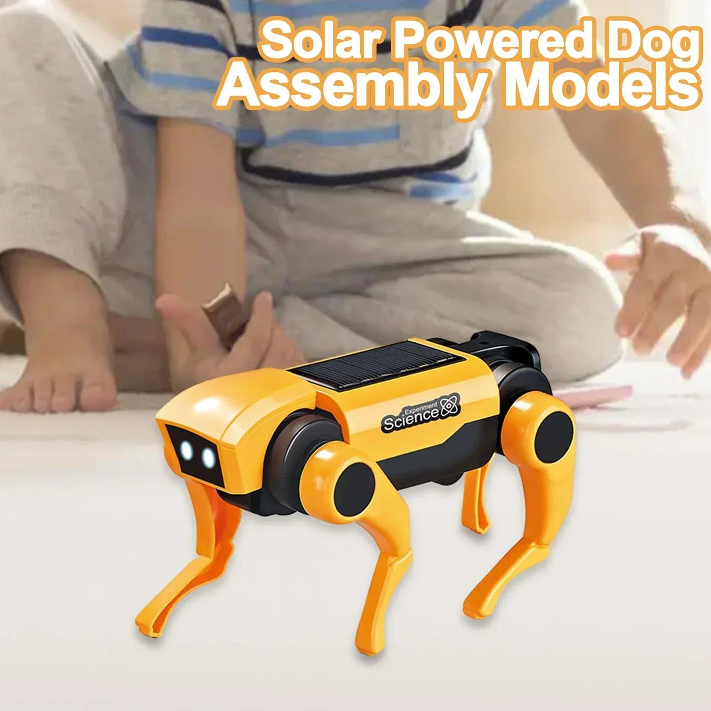 Obrazovni solarni robotski set – 2-u-1 konstruktor za psa i mačku