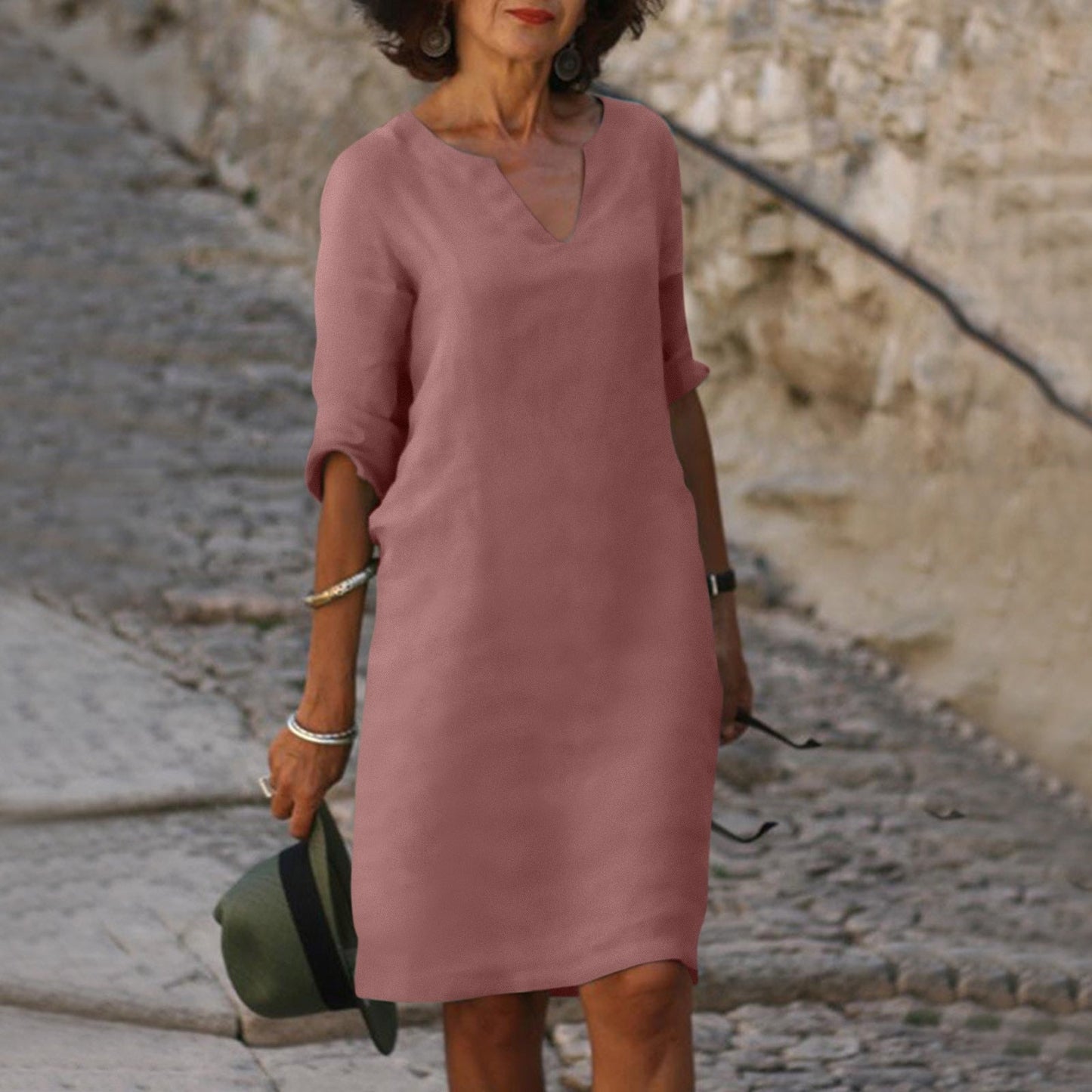 Bequemes Sommerkleid für Damen – Elegant und frisch