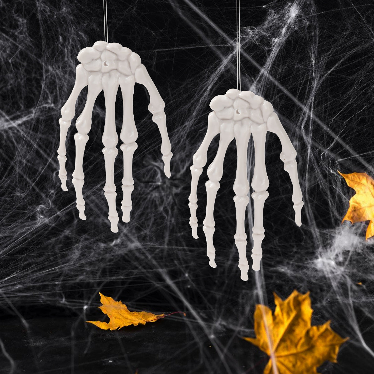 Svjetleća kosturova ruka – Strašna Halloween dekoracija s LED svjetlima