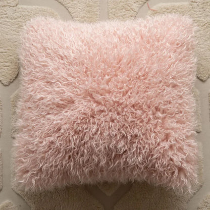 Funda decorativa para cojín con patrón geométrico de tufting