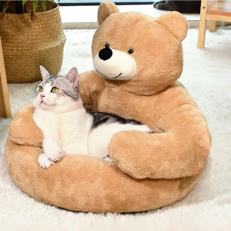 TeddyBear krevet za mačke - Za ultimativnu udobnost i toplinu