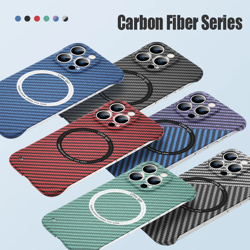 Funda de carbono para iPhone: ultrafina y magnética