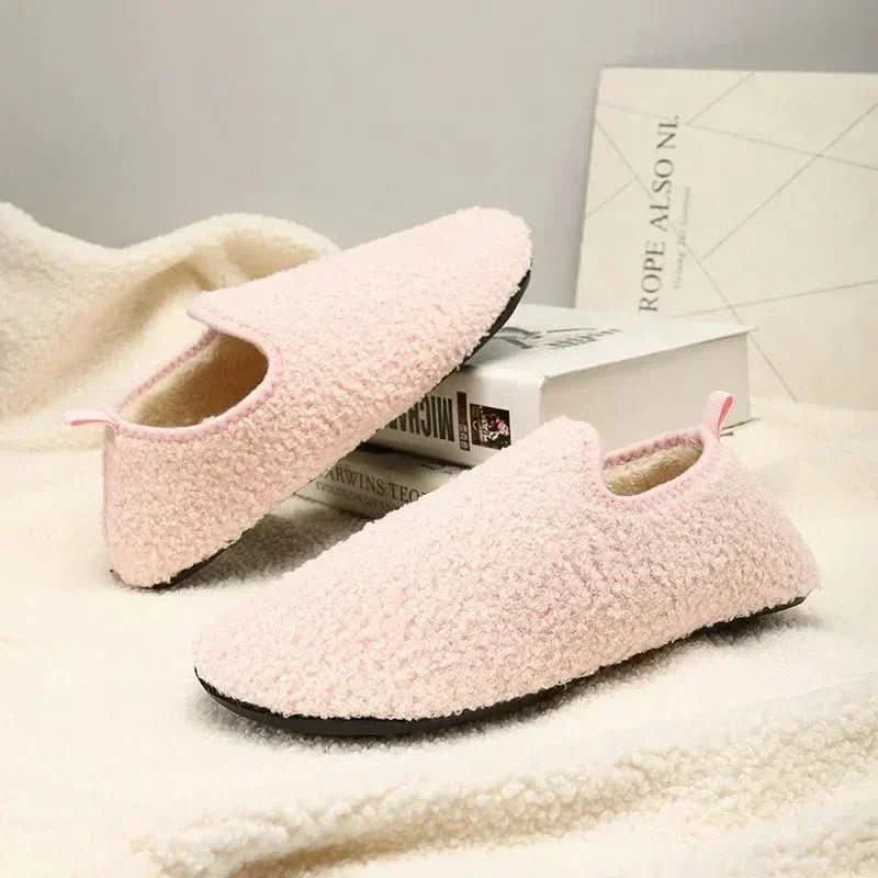 Pantuflas acogedoras con suela antideslizante