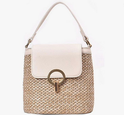 Bolso de paja Eva Chic – Natural y elegante