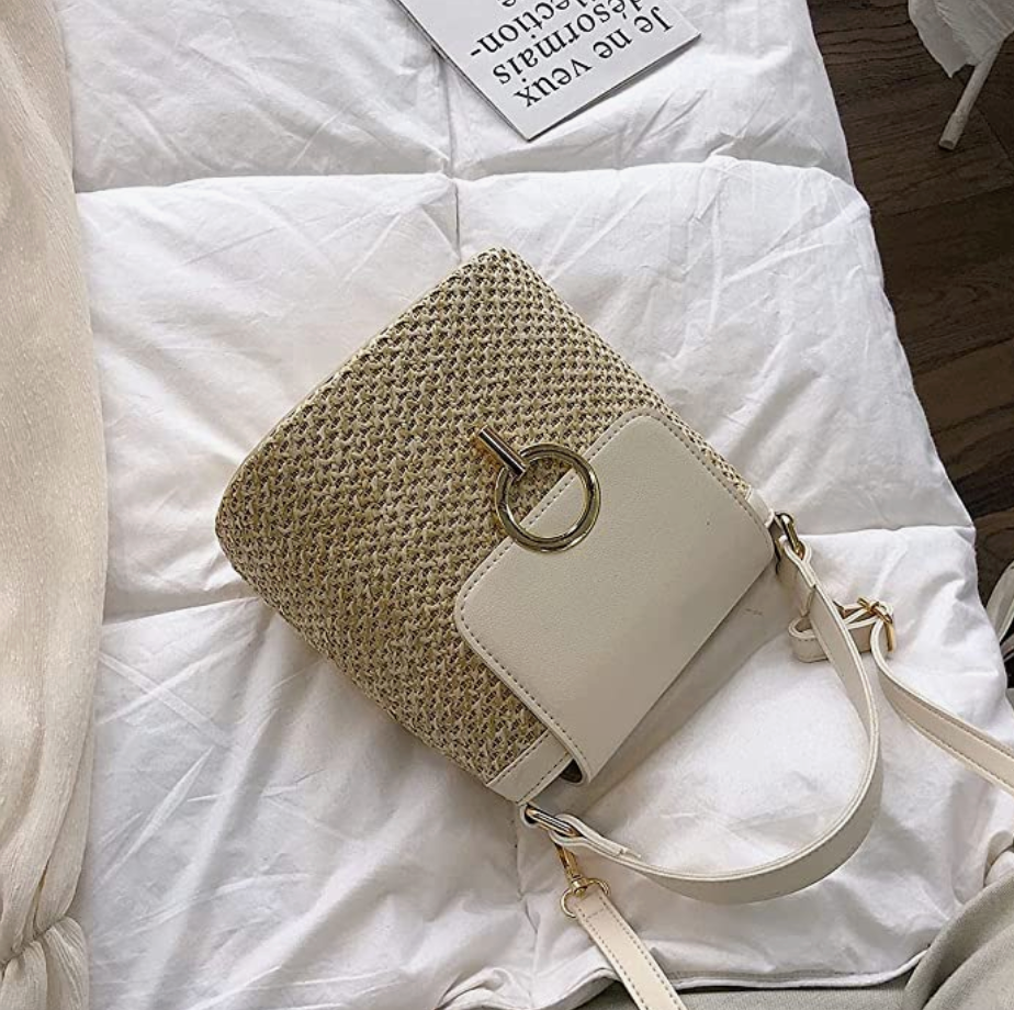 Bolso de paja Eva Chic – Natural y elegante