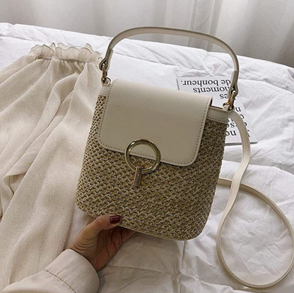 Bolso de paja Eva Chic – Natural y elegante