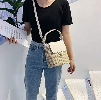 Bolso de paja Eva Chic – Natural y elegante