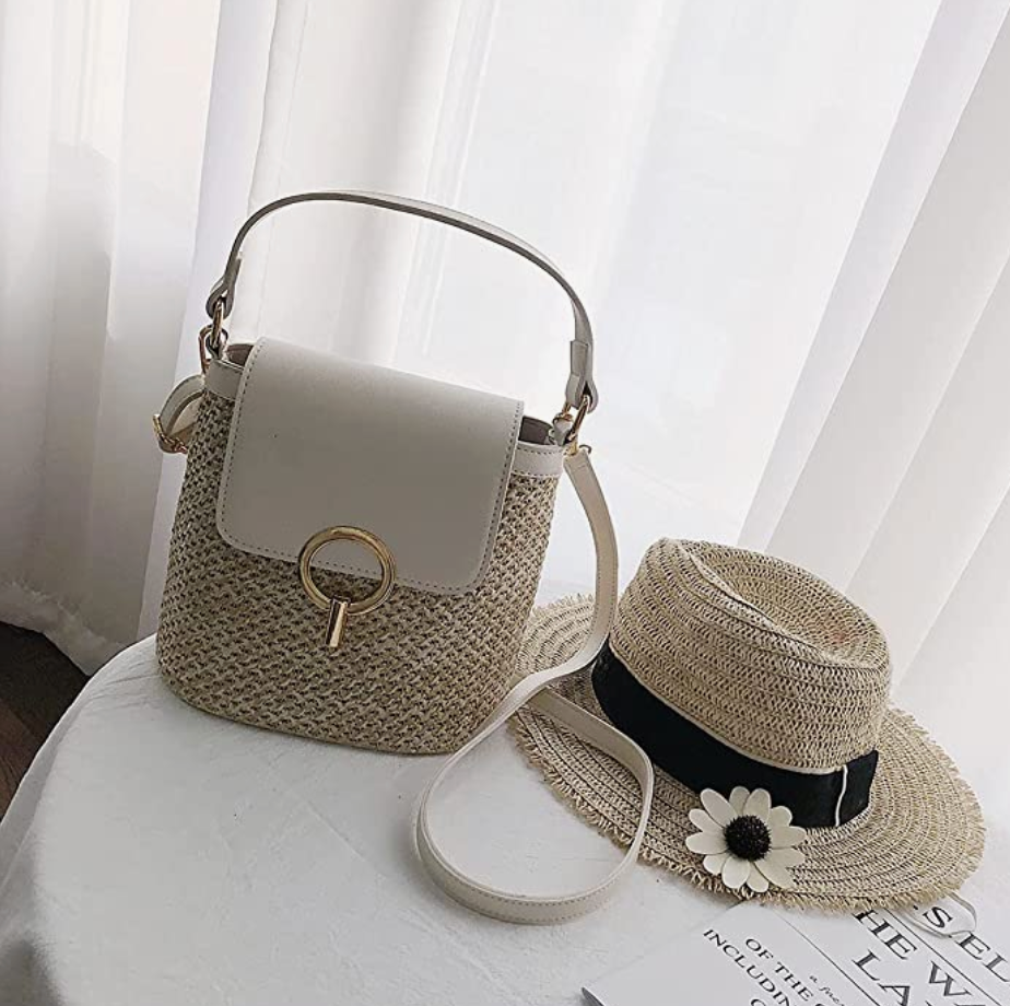 Bolso de paja Eva Chic – Natural y elegante
