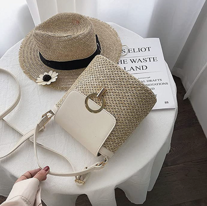 Bolso de paja Eva Chic – Natural y elegante