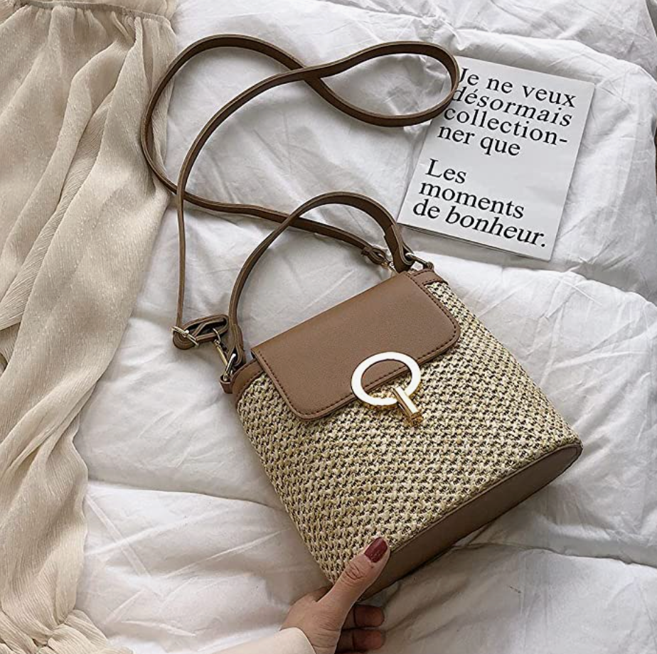 Bolso de paja Eva Chic – Natural y elegante