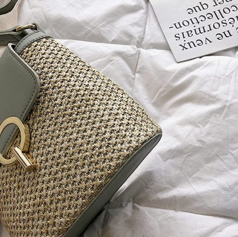 Bolso de paja Eva Chic – Natural y elegante
