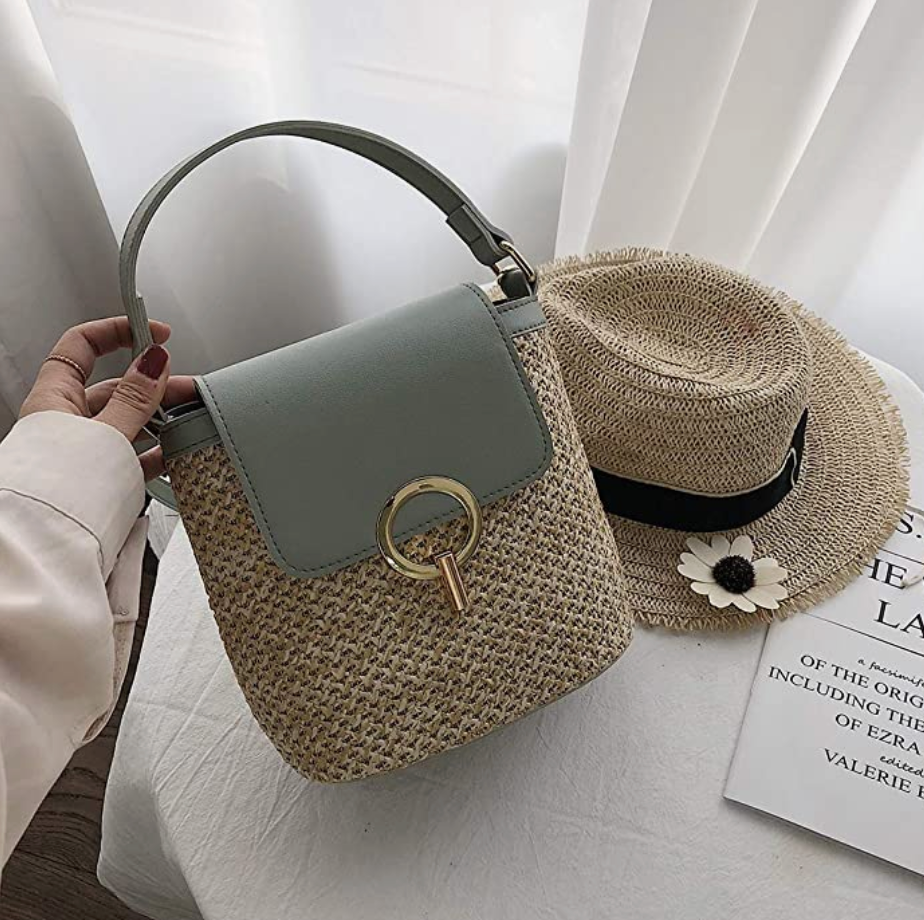 Bolso de paja Eva Chic – Natural y elegante
