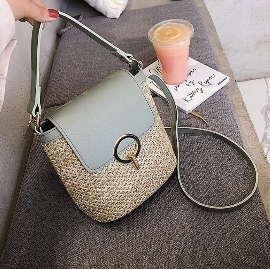 Bolso de paja Eva Chic – Natural y elegante