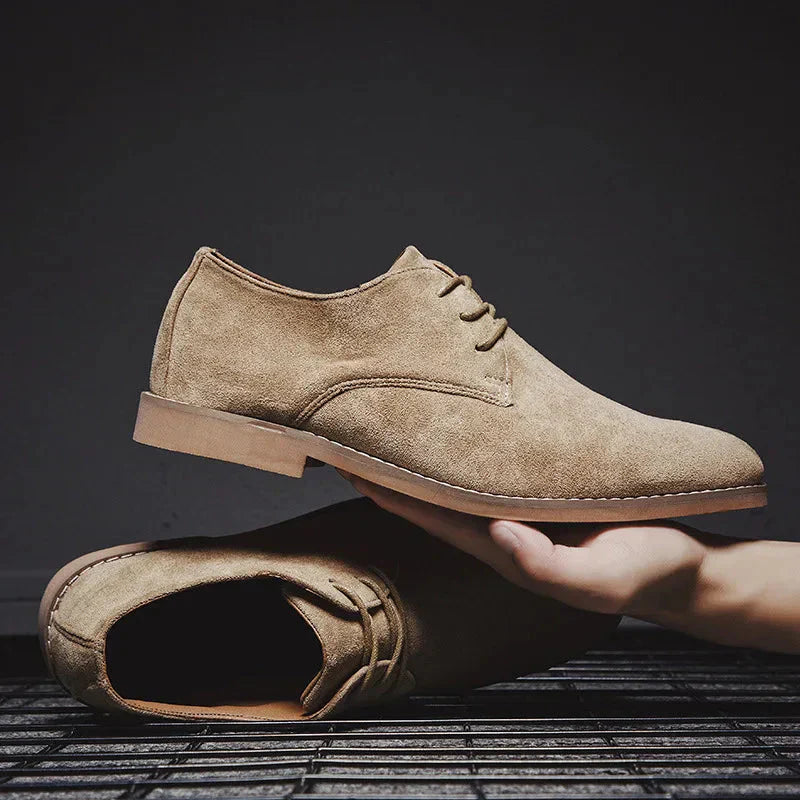 Klassische Eleganz Wildleder Oxford – Komfort und Klasse für Herren