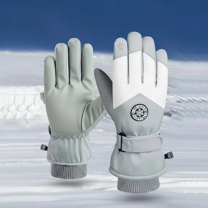 Guantes de invierno impermeables con pantalla táctil