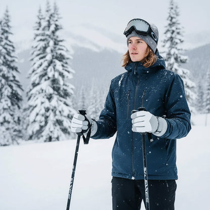 Guantes de invierno impermeables con pantalla táctil