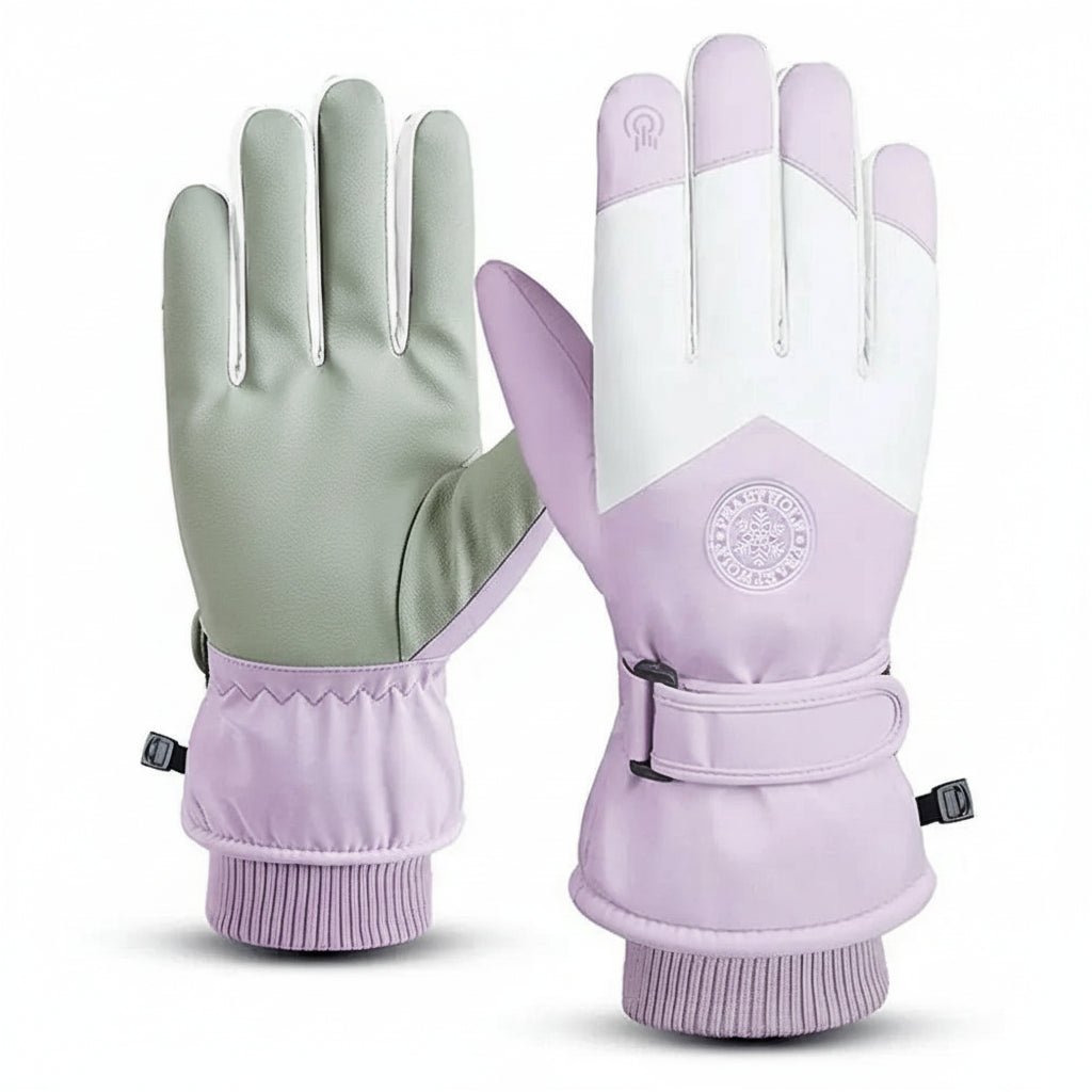 Guantes de invierno impermeables con pantalla táctil