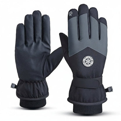 Guantes de invierno impermeables con pantalla táctil