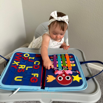Quadro de atividades Montessori para crianças