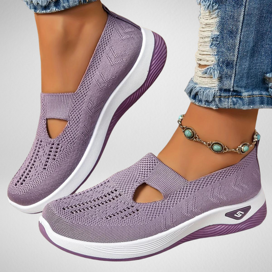 Sense - Zapatillas informales, transpirables y sin cordones