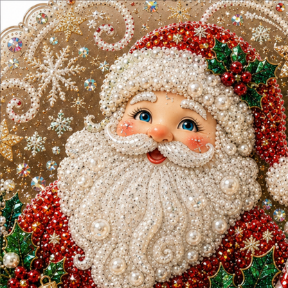Twinbelle – Doppelseitiges Diamantkunst-Weihnachtsornament-Kit