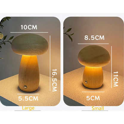 Paddenstoel stolna lampa – Topla LED rasvjeta s upravljanjem dodirom