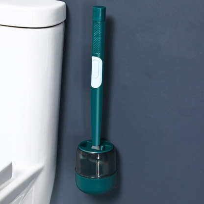 Toilettenbürste mit Reinigungsmittelspender und Halter