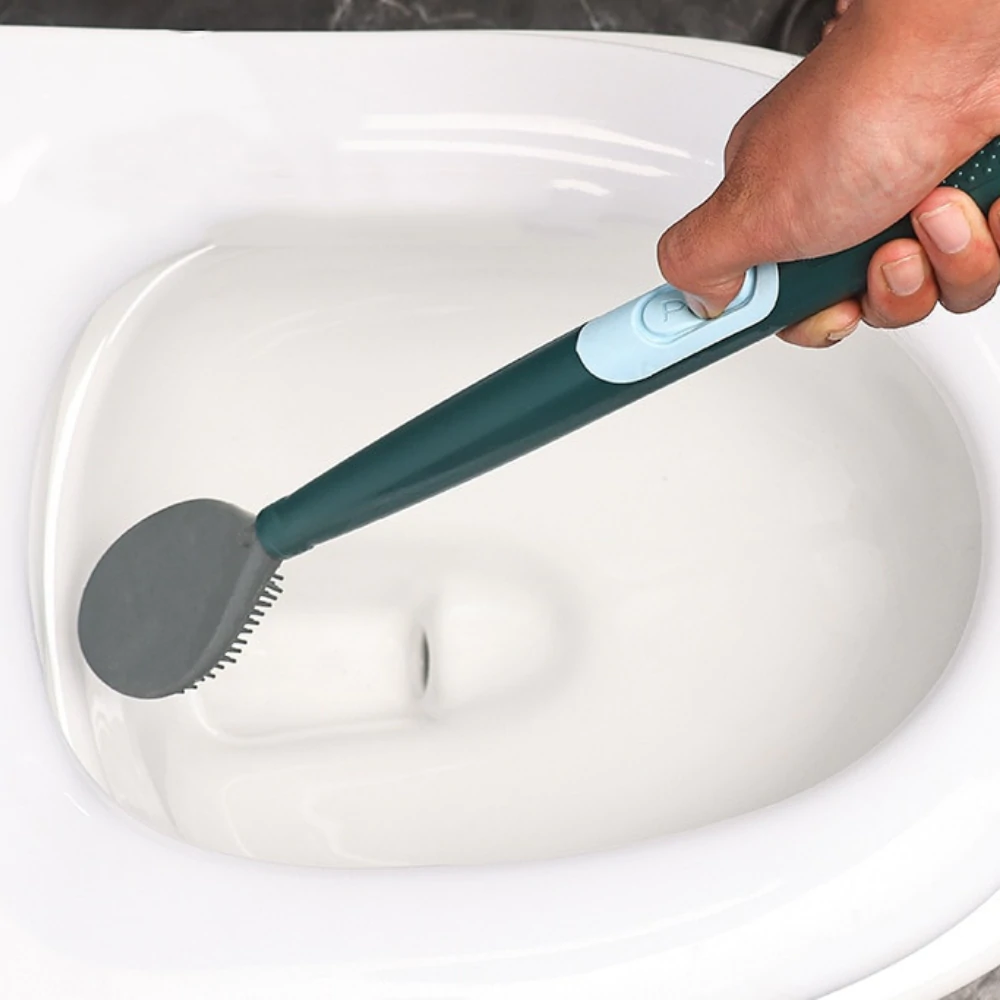 Toilettenbürste mit Reinigungsmittelspender und Halter