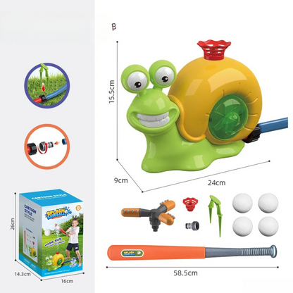 Waterfun set za bejzbol sa pužem – Sportska igra i prskanje
