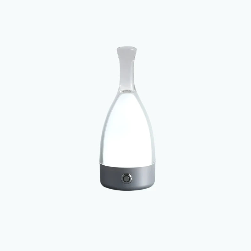 Linterna LED recargable con luz blanca cálida