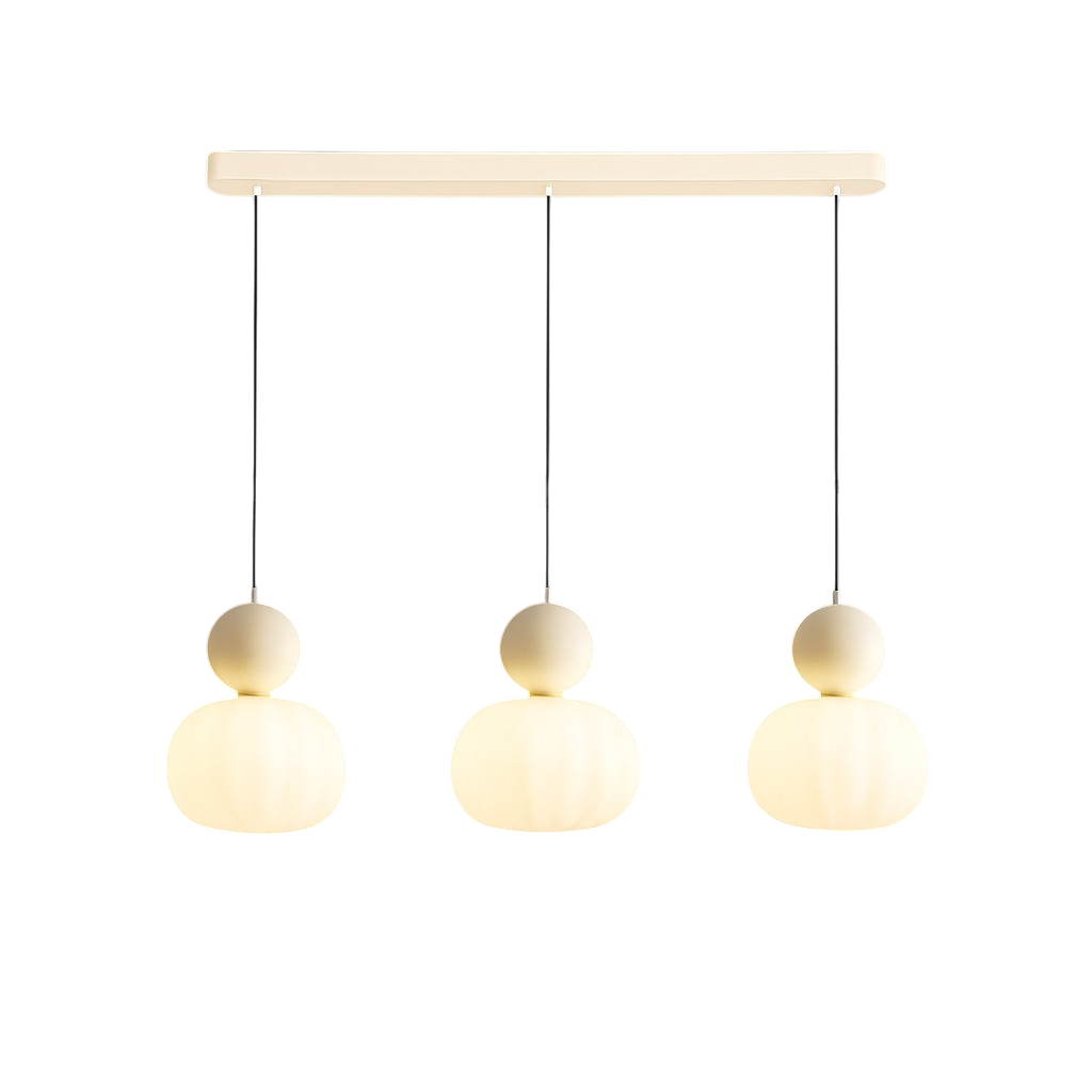 Candeeiro suspenso Art Déco com cúpula redonda
