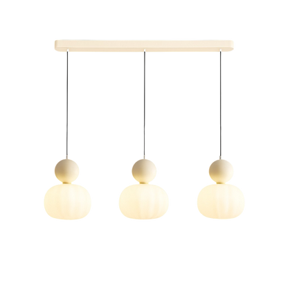 Candeeiro suspenso Art Déco com cúpula redonda
