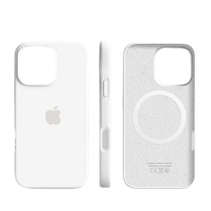 Funda de silicona MagSafe: máxima protección y agarre elegante