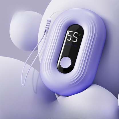 Aquecedor de mãos elétrico recarregável com 3 níveis de aquecimento e função de carregamento USB
