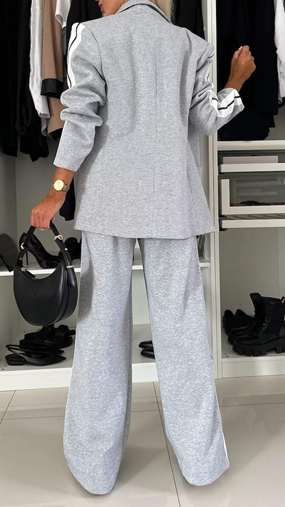 Eleganter Trainingsanzug mit Blazer – Stil trifft auf Komfort