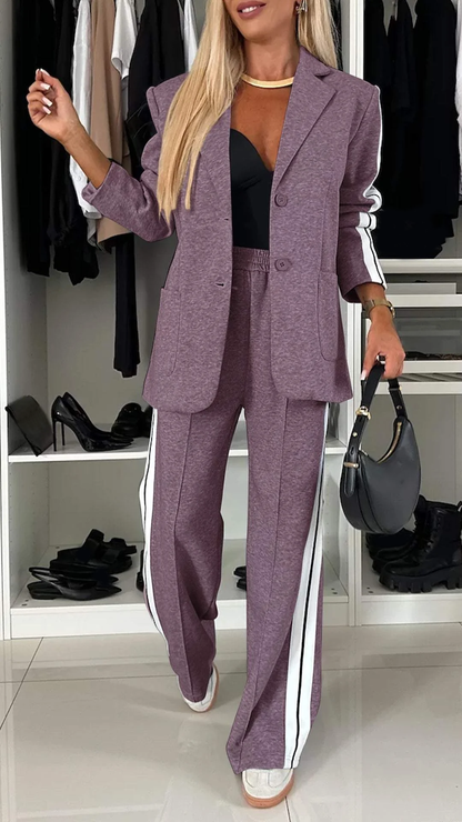 Eleganter Trainingsanzug mit Blazer – Stil trifft auf Komfort