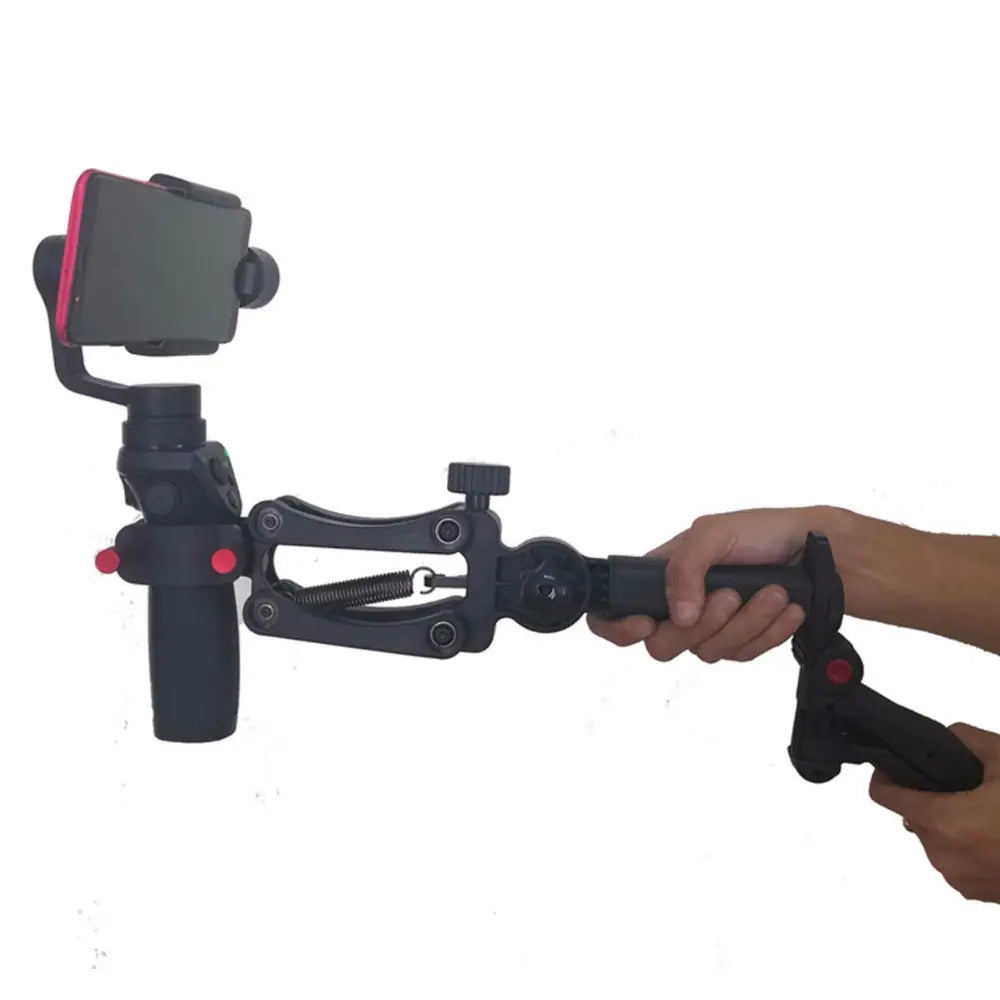 Estabilizador gimbal de 4 eixos para smartphones – Filmagem suave e precisa